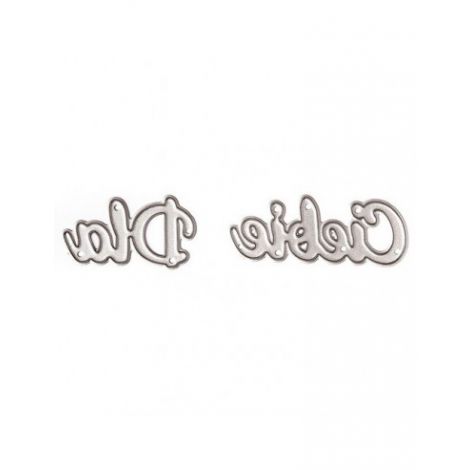 Wykrojnik dpCraft Dla Ciebie, 4.4x1.8cm